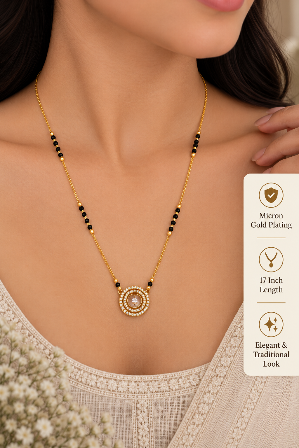 Ragini Daily Wear Mangalsutra | Fynsia