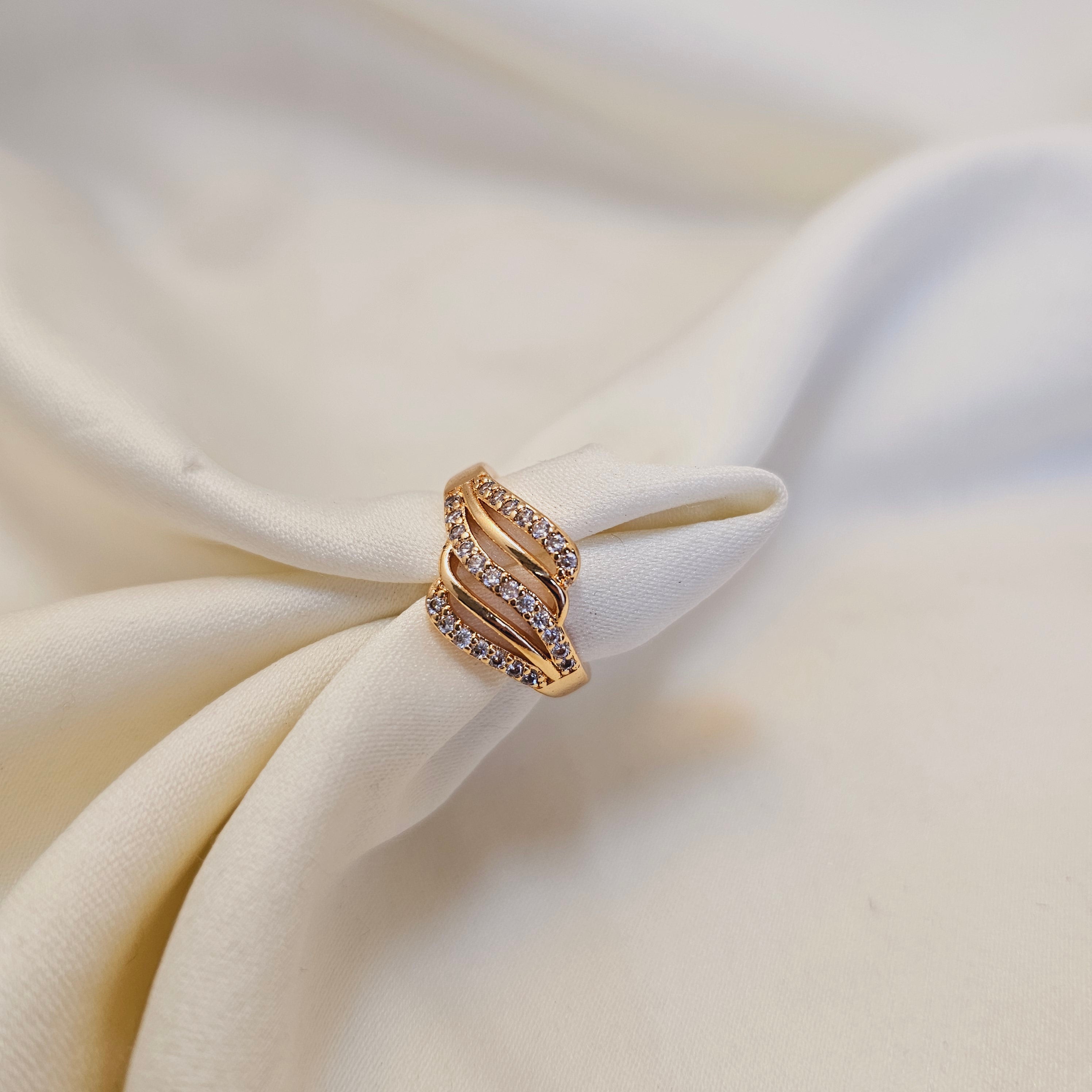 SALE ANTI-TARNISH RING- 48 | Fynsia