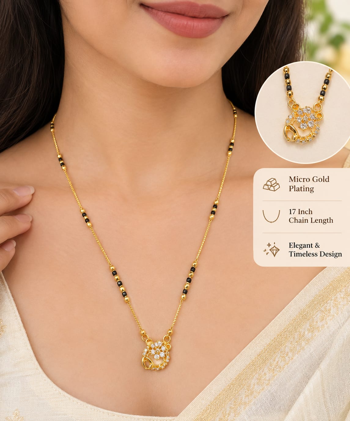 Ritika Daily Wear Mangalsutra | Fynsia