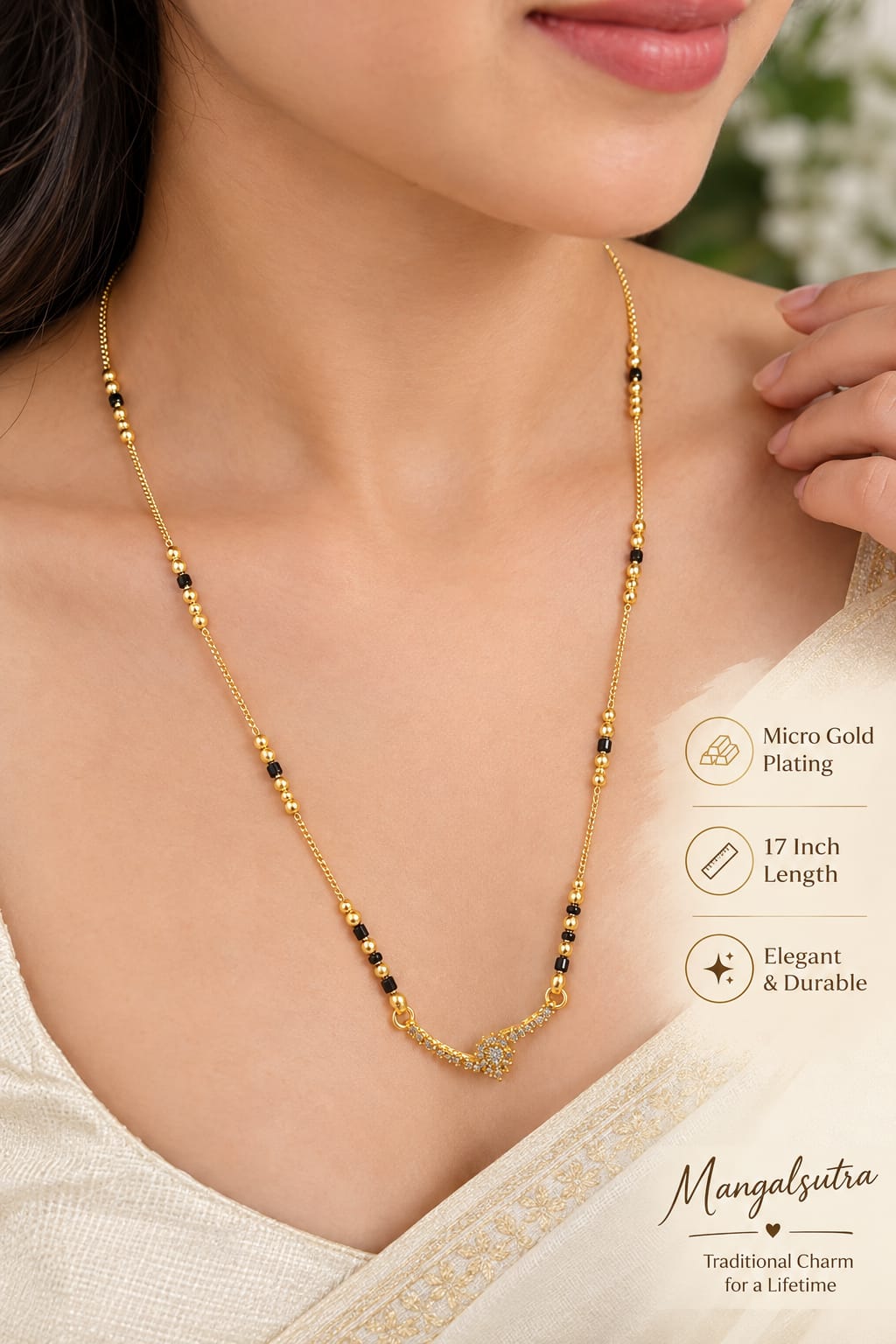 Shrishti Daily Wear Mangalsutra | Fynsia