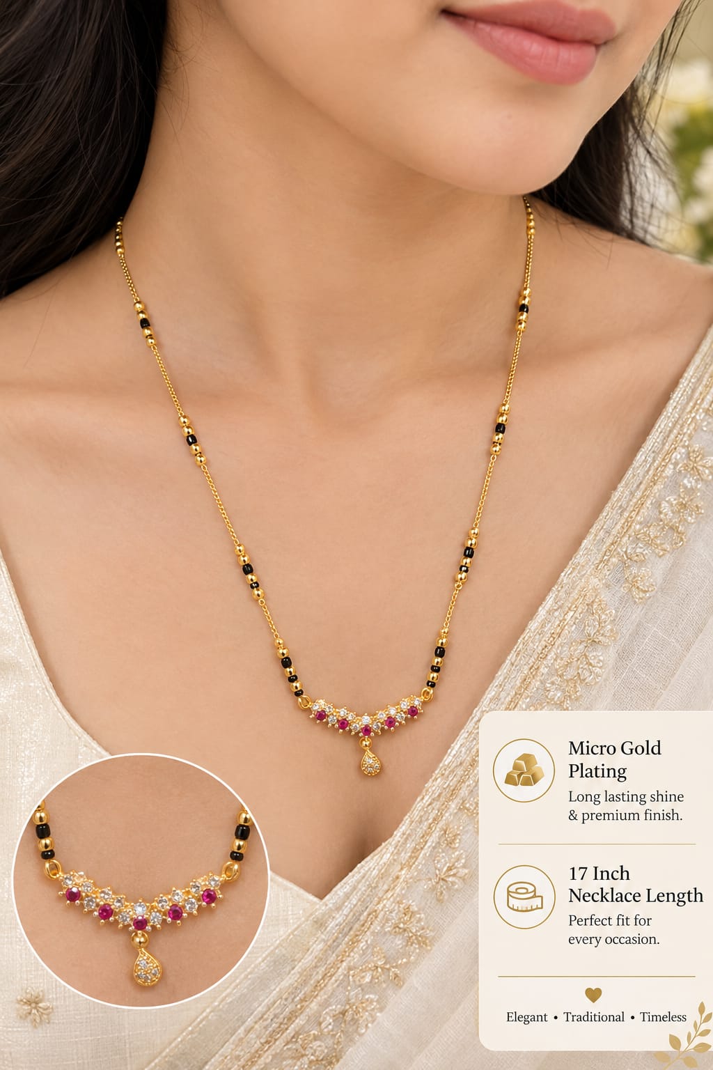Nidhi Daily Wear Mangalsutra | Fynsia