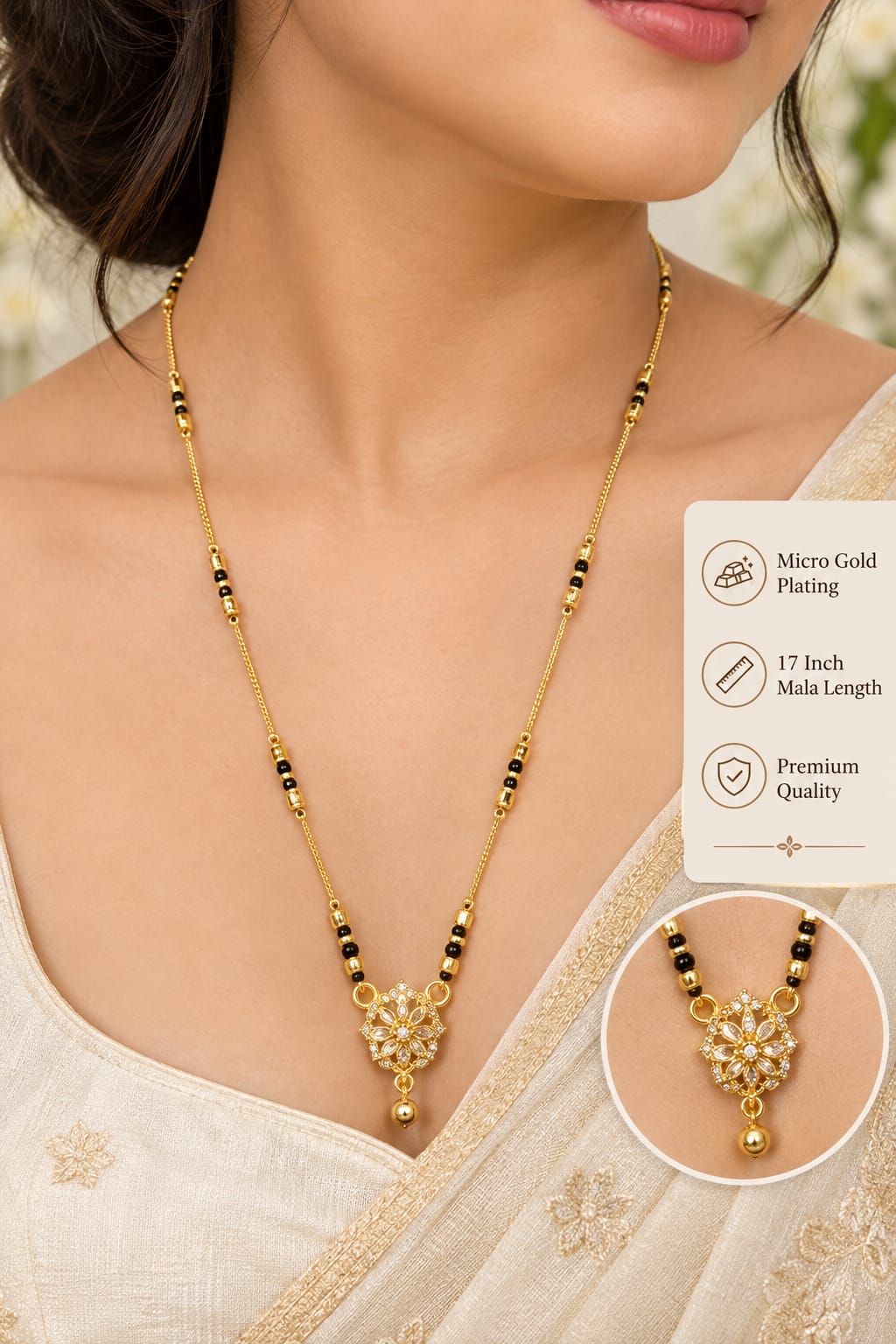 Gauri Daily Wear Mangalsutra | Fynsia