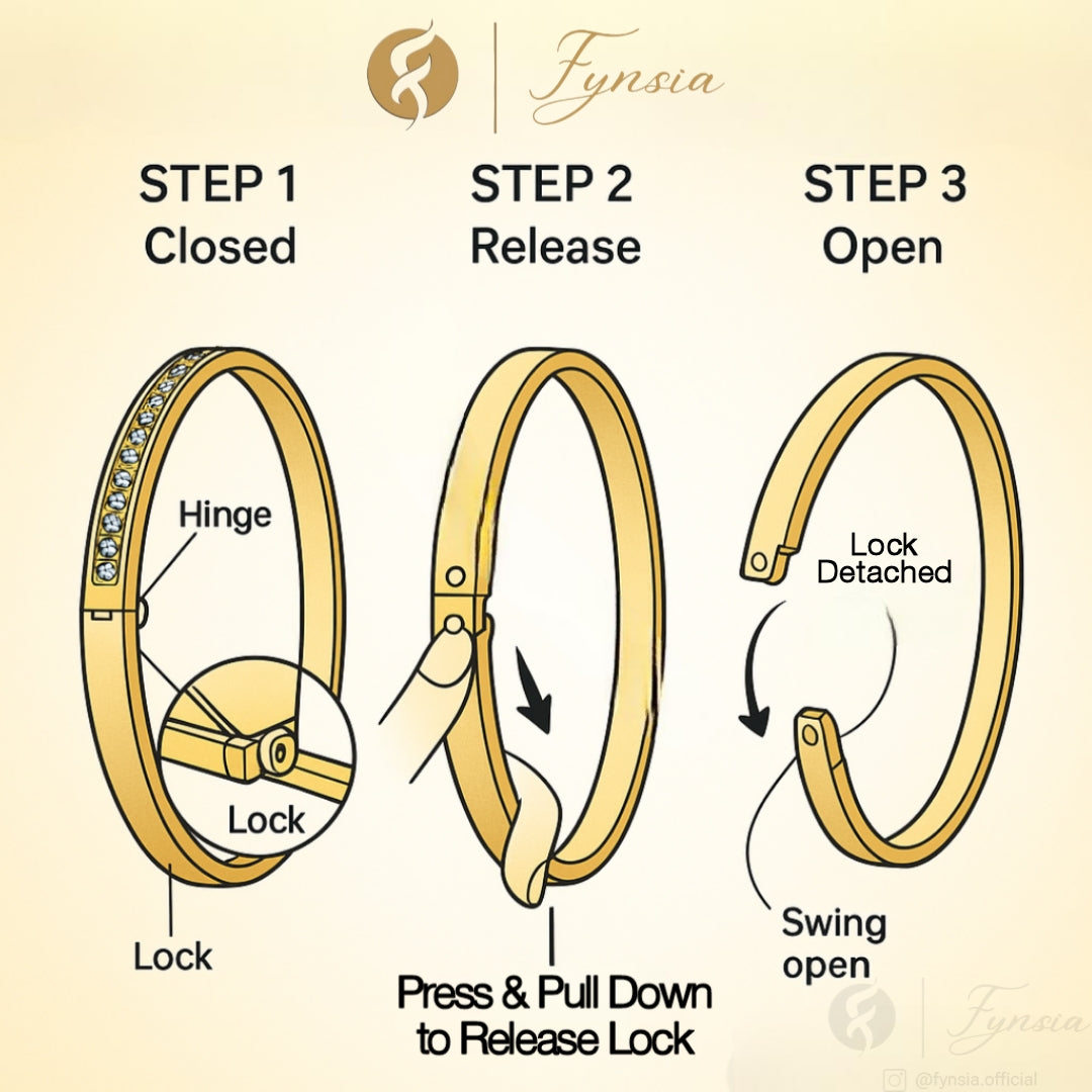 Rhea Rosegold Anti Tarnish Kada – Stainless Steel Bracelet | Fynsia