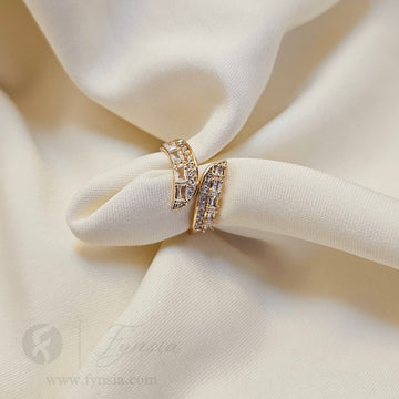 Zoe Gold Ring For Women - Anti Tarnish | Fynsia