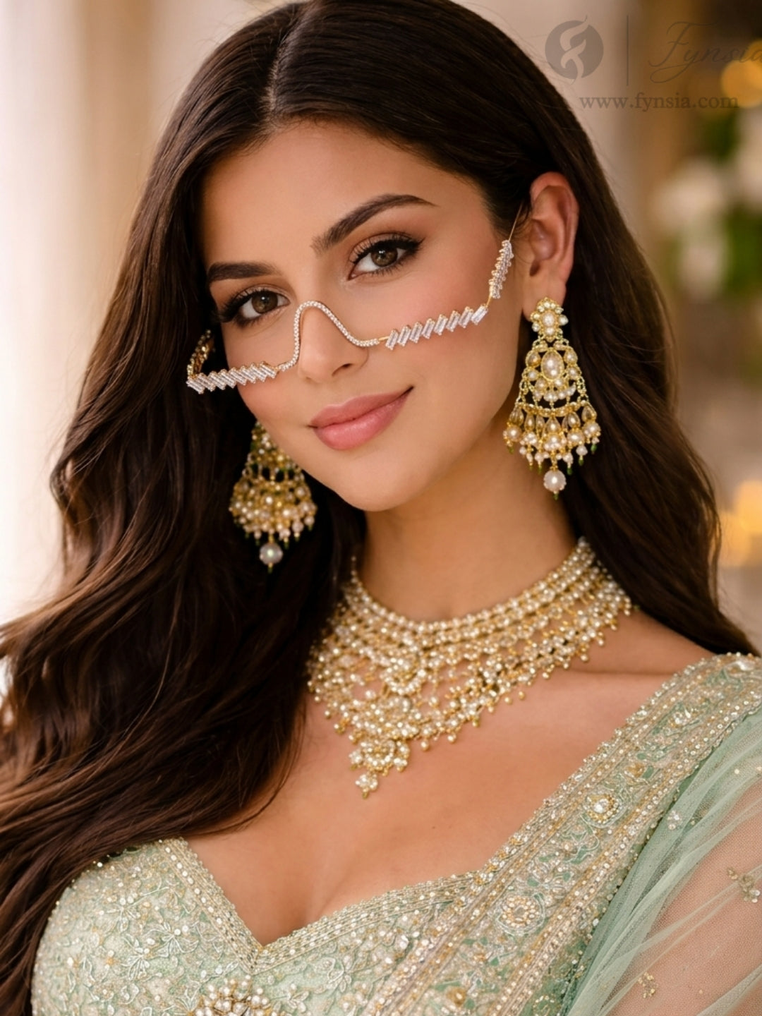 Surbhi Zirconia Trendy Facelet | Fynsia