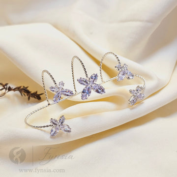 Garima Silver Handcuff - Anti-Tarnish | Fynsia