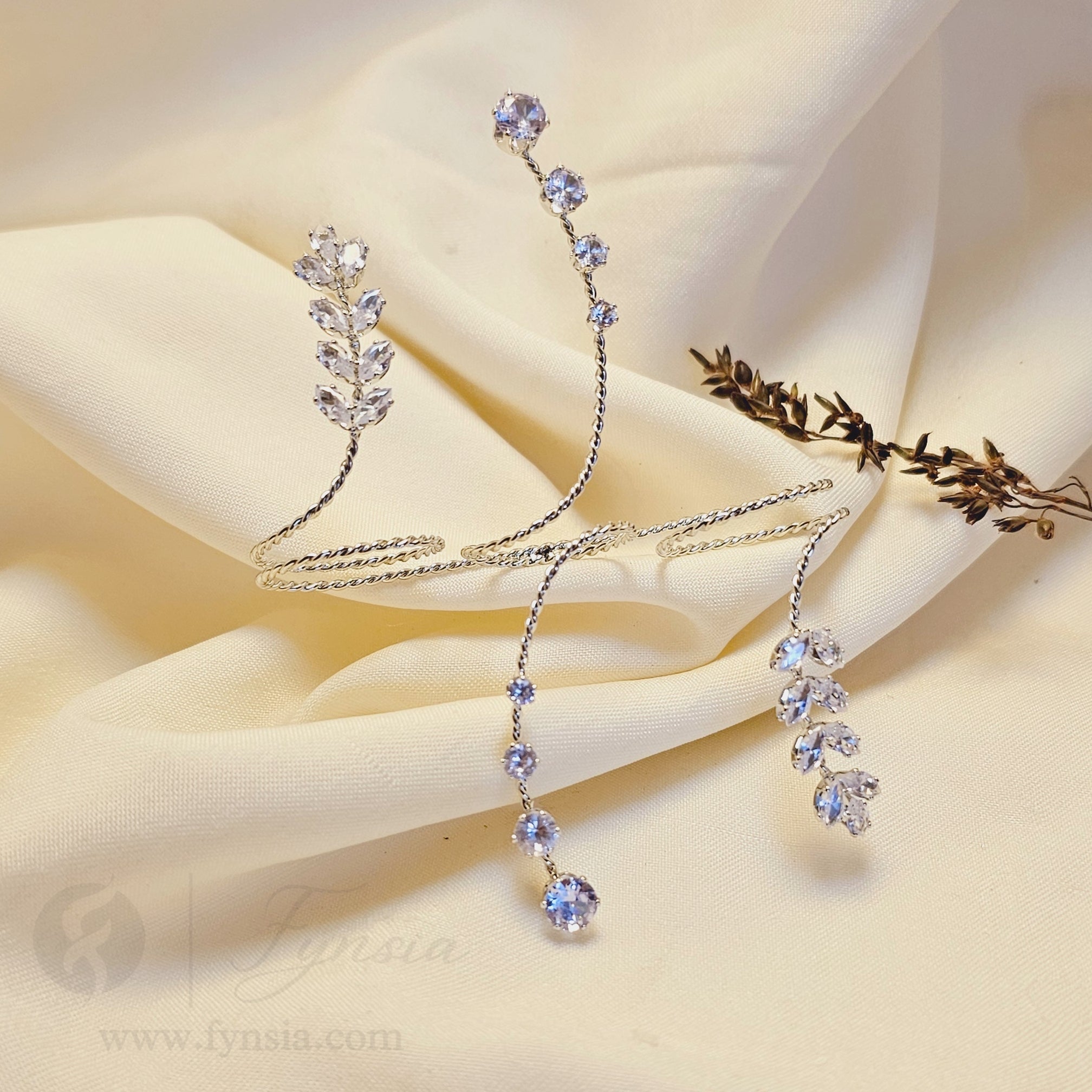 Keeha Silver Handcuff - Anti-Tarnish | Fynsia