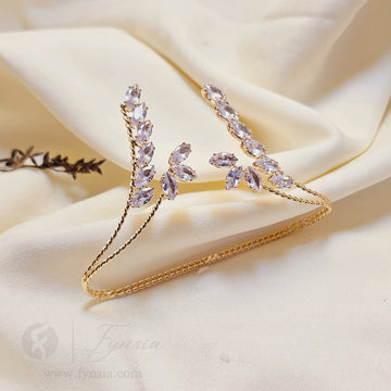 Jasmine Golden Handcuff - Anti-Tarnish | Fynsia