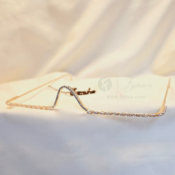 Twarita Zirconia Trendy Facelet | Fynsia