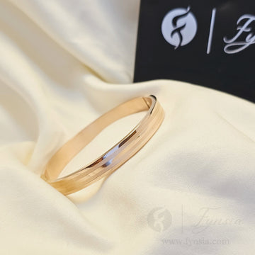 Jade Men's Kada - 18k Rosegold tone | Fynsia