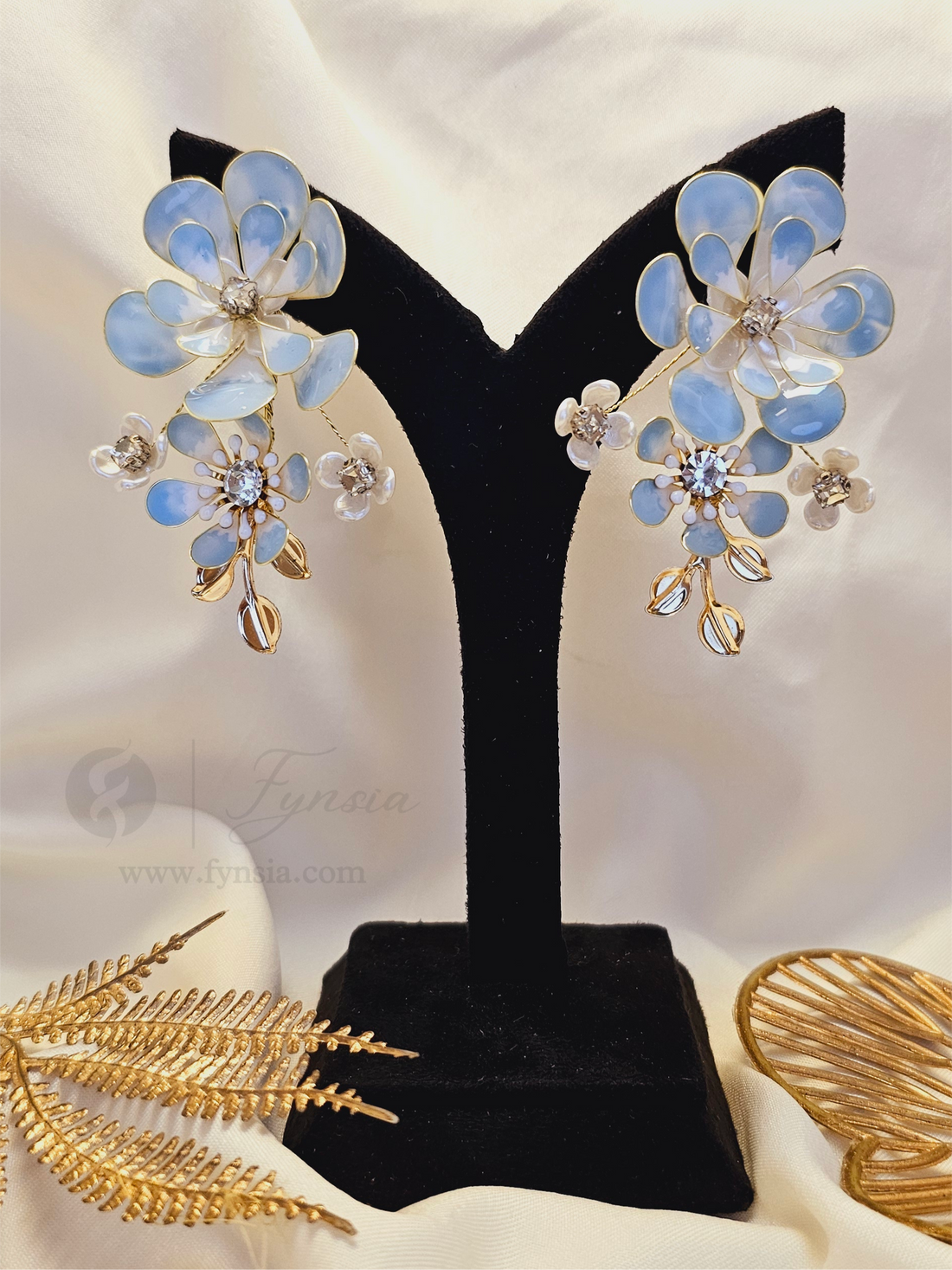 Hayat Premium Resin Earring - Handmade Custom Color | Fynsia