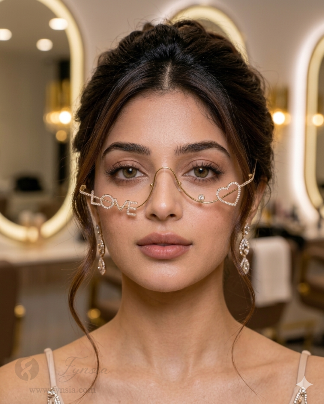 Poonam Zirconia Trendy Facelet | Fynsia