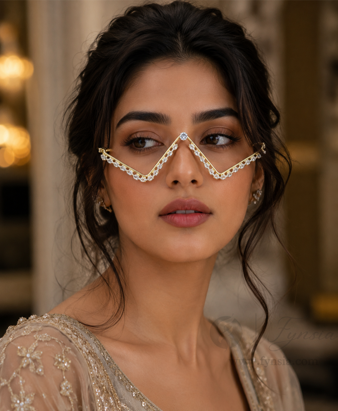 Gauri Zirconia Trendy Facelet | Fynsia