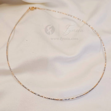 Xuping Diamond Cut Snake Neckchain – Demi-Fine Jewelry | Fynsia