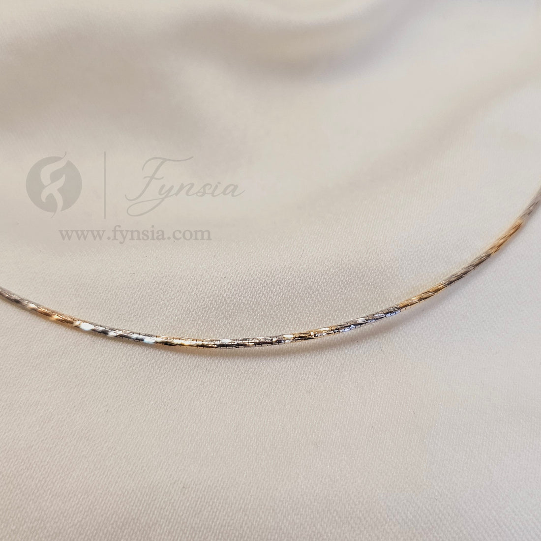 Xuping Diamond Cut Snake Neckchain – Demi-Fine Jewelry | Fynsia