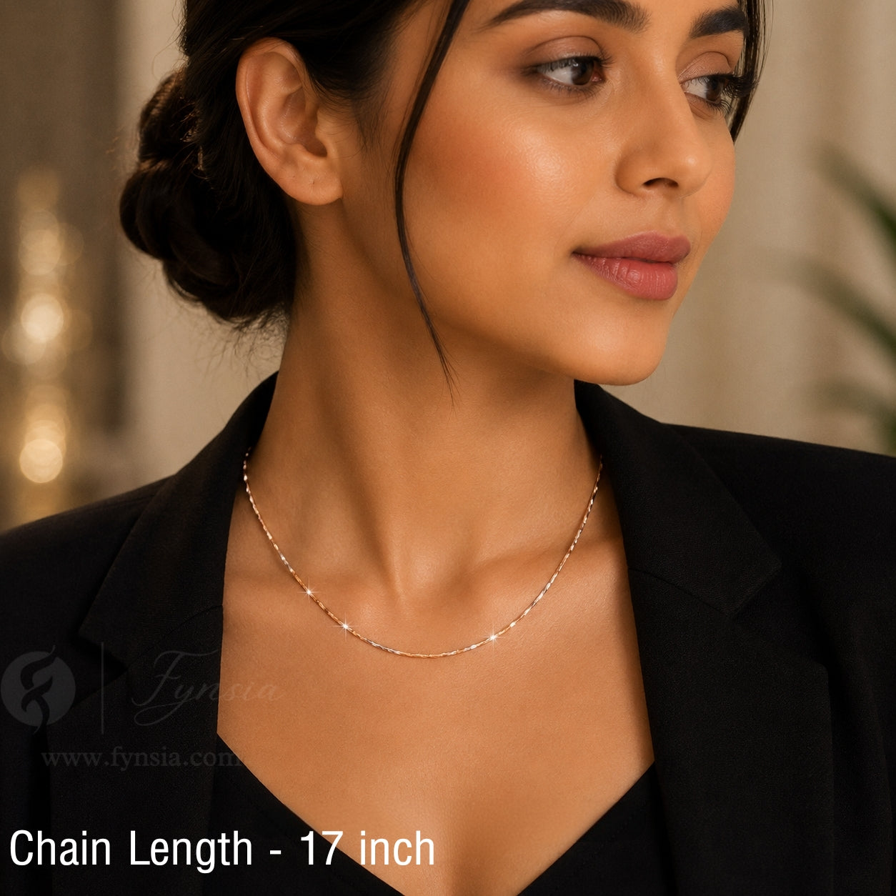 Xuping Diamond Cut Snake Neckchain – Demi-Fine Jewelry | Fynsia
