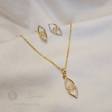 SALE ANTI-TARNISH PENDANT SET - 15 | Fynsia
