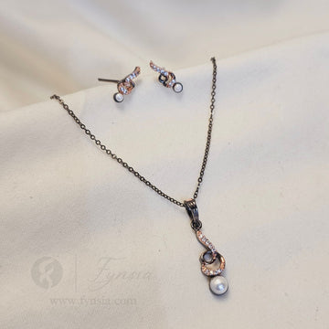 SALE ANTI-TARNISH PENDANT SET - 10 | Fynsia