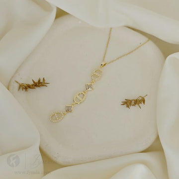 Ferrero Neckchain – 18K Gold Tone Stainless Steel | Fynsia