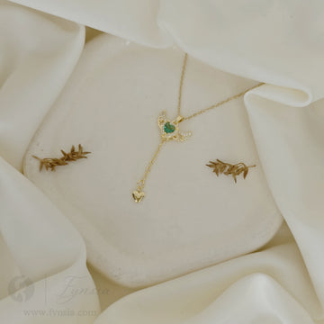 Mastero  Neckchain – 18K Gold Tone Stainless Steel | Fynsia