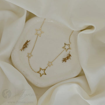 Shawn Neckchain – 18K Gold Tone Stainless Steel | Fynsia