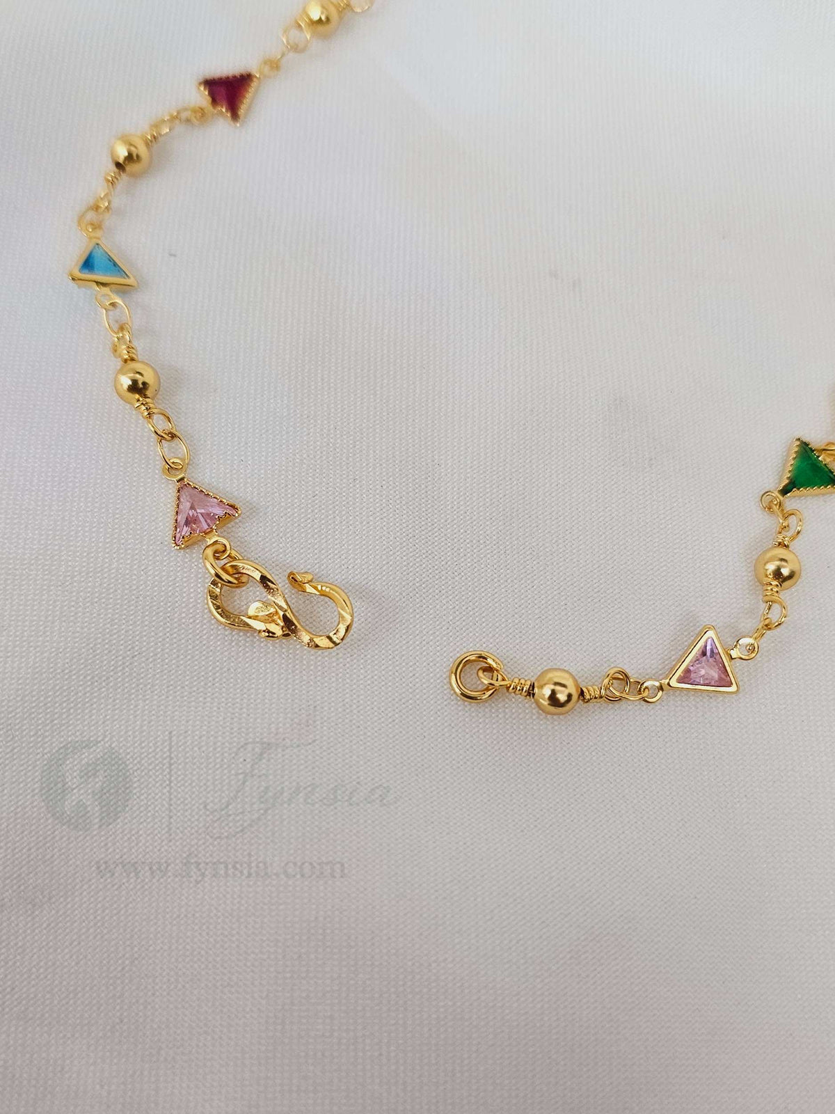 Hoor 23 Karat Micro Gold Plated Long Chain | 3 Months Guarantee Plating | Fynsia