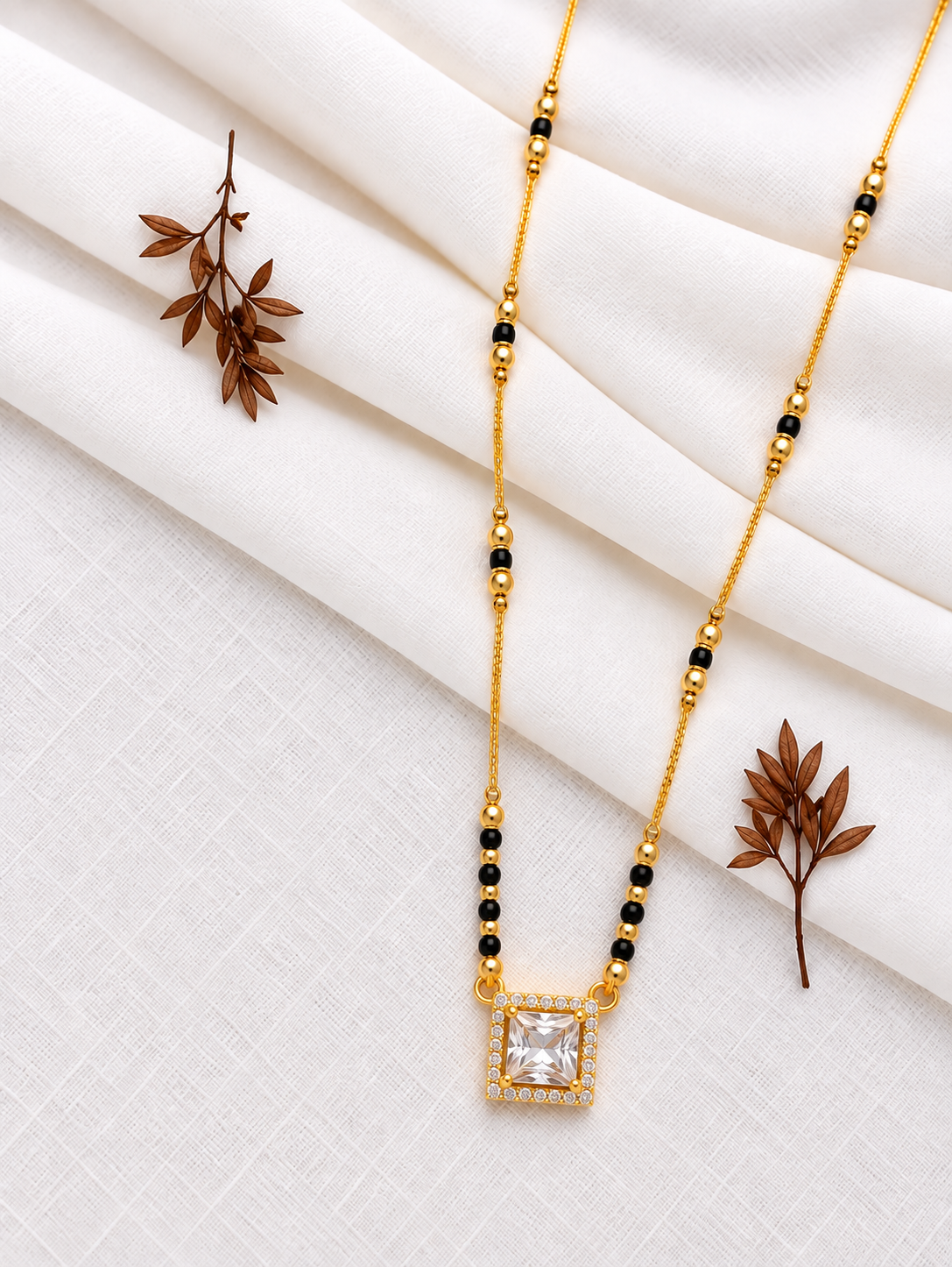 Janki Daily Wear Mangalsutra | Fynsia