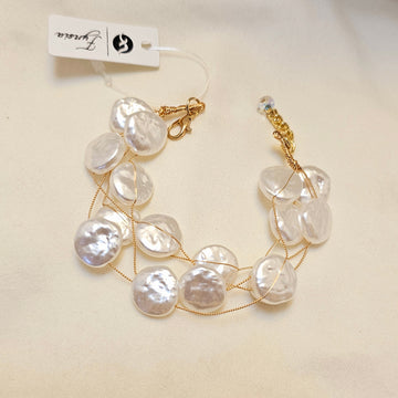 SALE PEARL BRACELET KADA - 78 | Fynsia