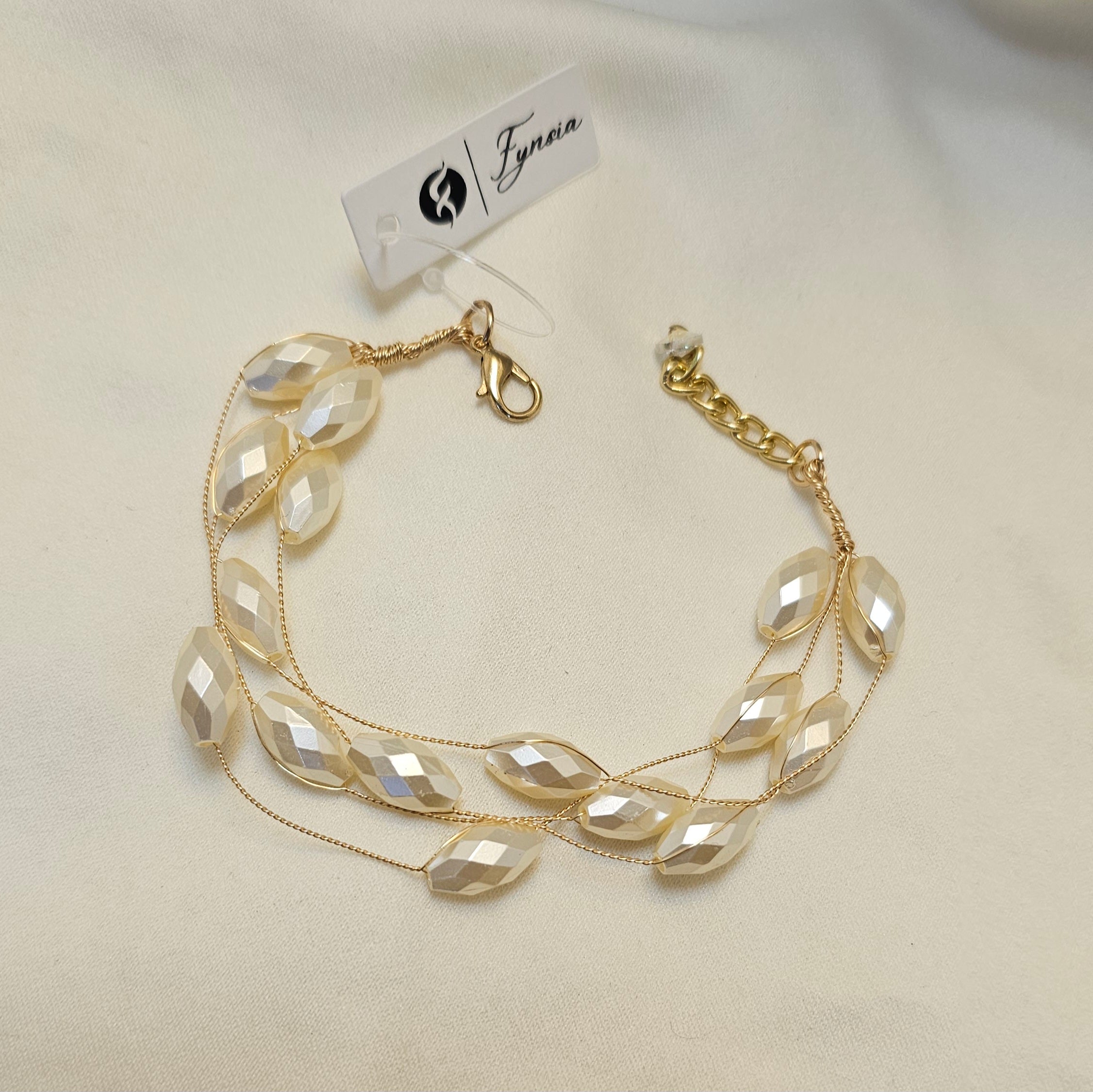 SALE PEARL BRACELET KADA - 120 | Fynsia