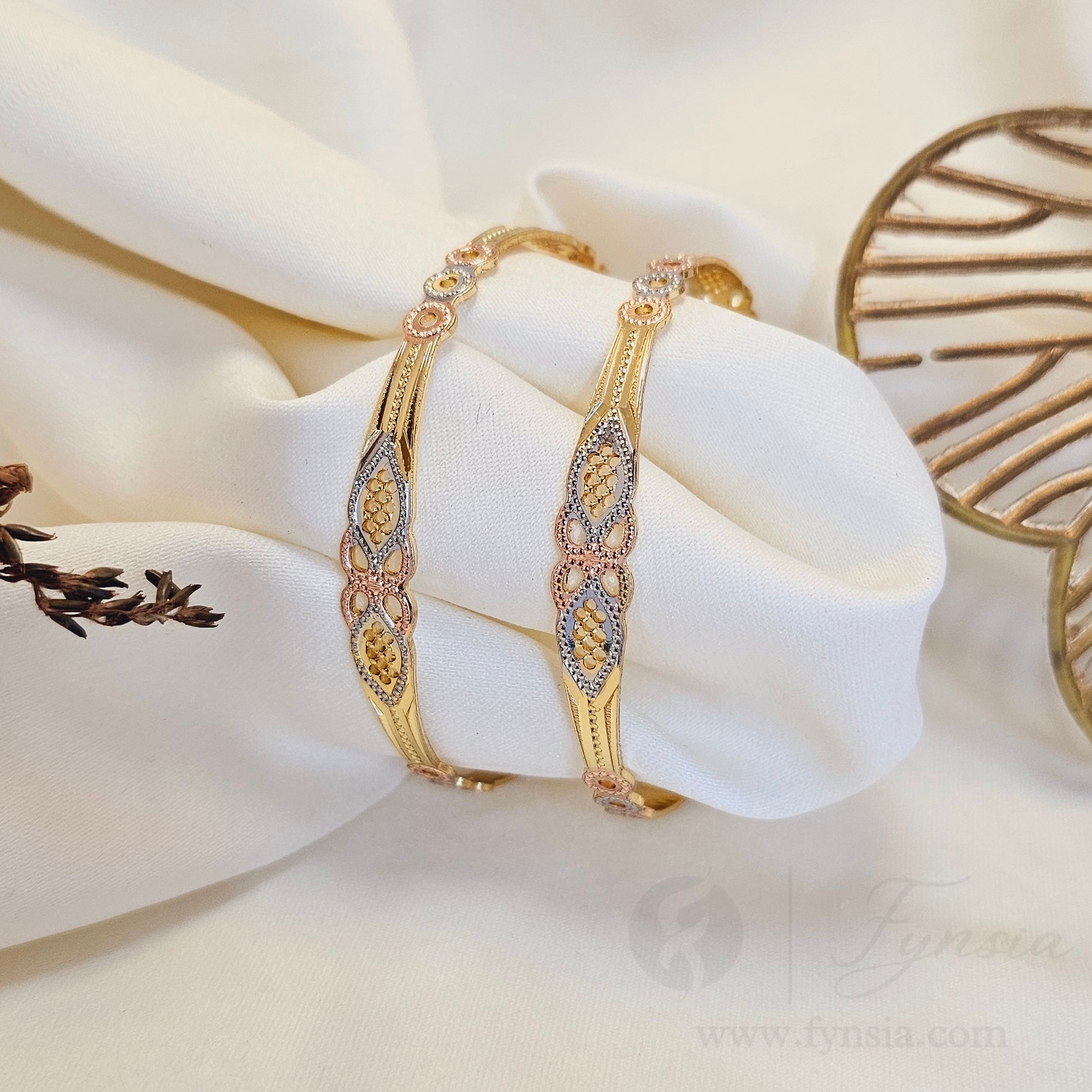 Kimi Daily Wear 2pc Bangles | Fynsia